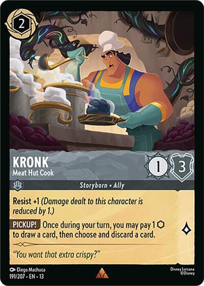 Kronk, Meat Hut Cook