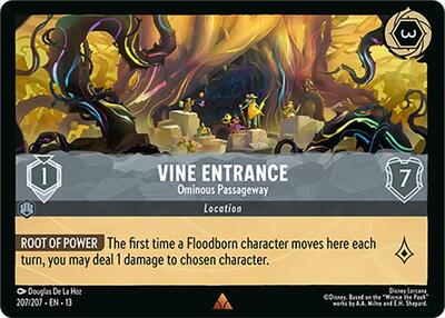 Vine Entrance, Ominous Passageway