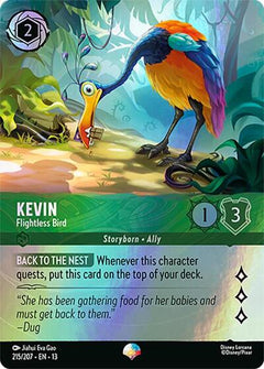 Kevin, Flightless Bird