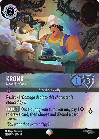 Kronk, Meat Hut Cook