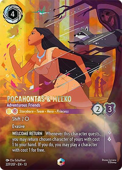 Pocahontas & Meeko, Adventurous Friends