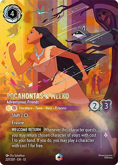 Pocahontas & Meeko, Adventurous Friends