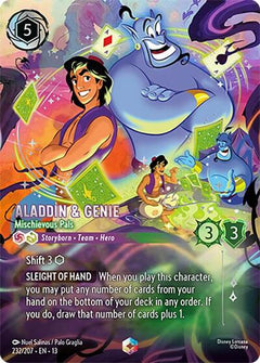 Aladdin & Genie, Mischievous Pals