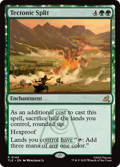 Tectonic Split - Foil tle