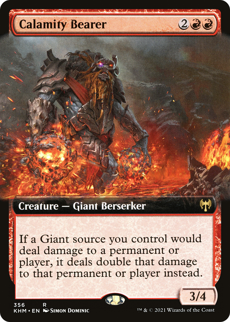 Calamity Bearer (356) (Extended Art)