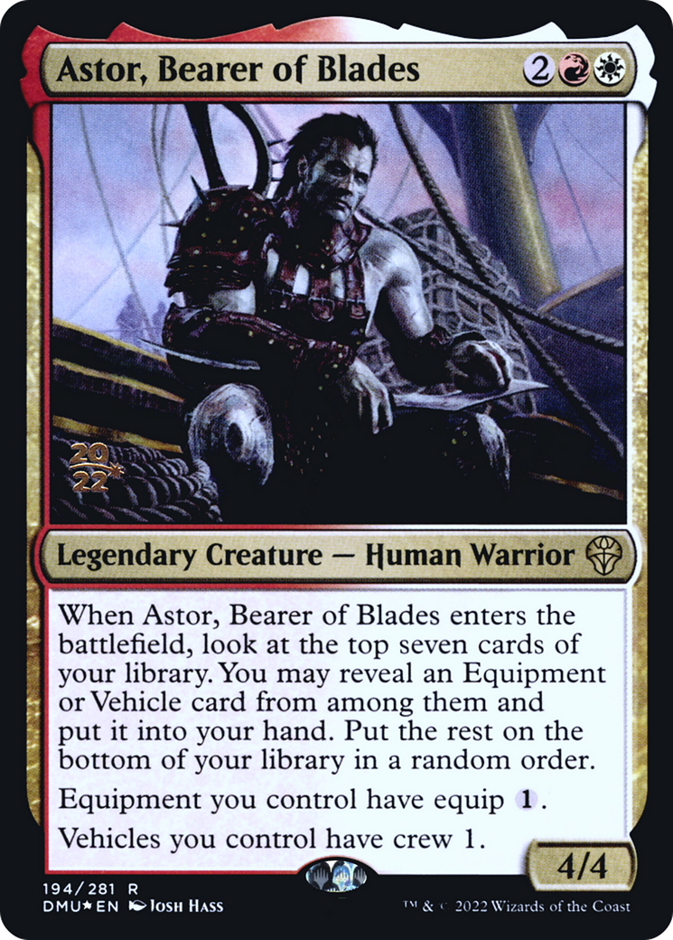 Astor, Bearer of Blades (194) (Prerelease) - Foil