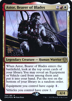 Astor, Bearer of Blades (194) (Prerelease) - Foil