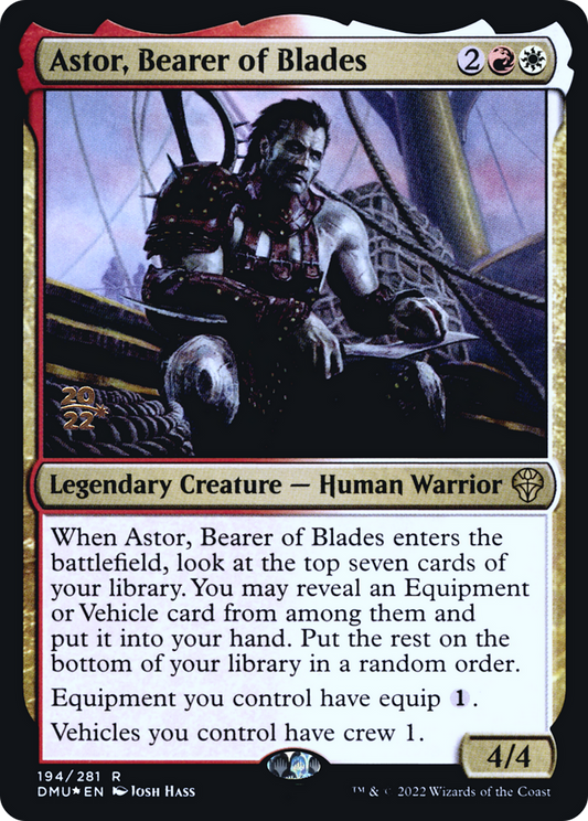 Astor, Bearer of Blades (194) (Prerelease) - Foil