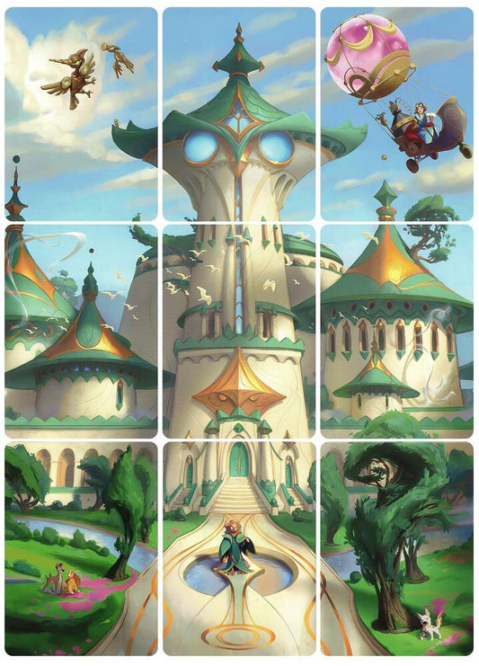 Archazia's Island Puzzle Insert (Set of 9) (Version 1 of 2)