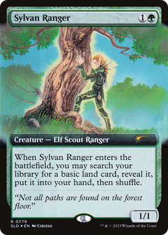 Sylvan Ranger (0779) (Extended Art) - Foil