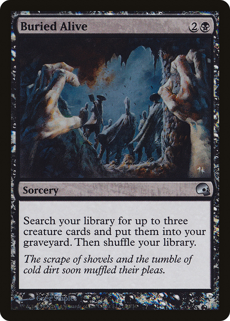 Buried Alive - Foil