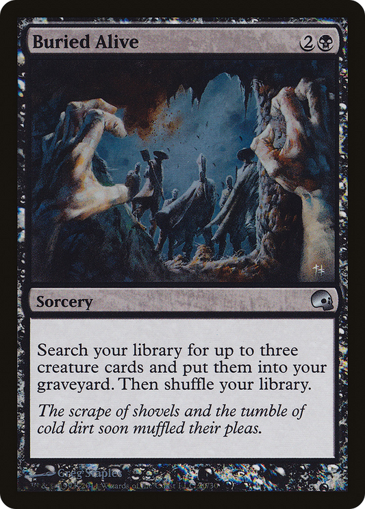 Buried Alive - Foil