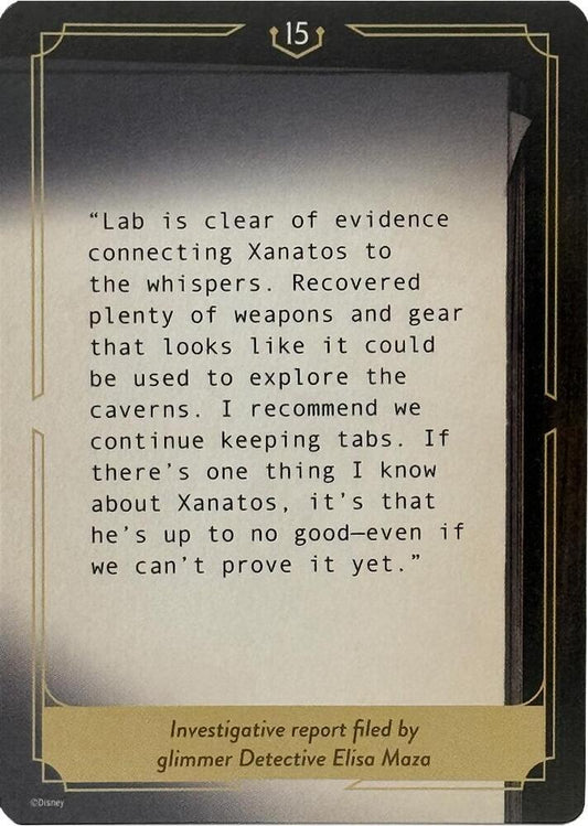 Whispers in the Well Case File Cards (15 of 18)