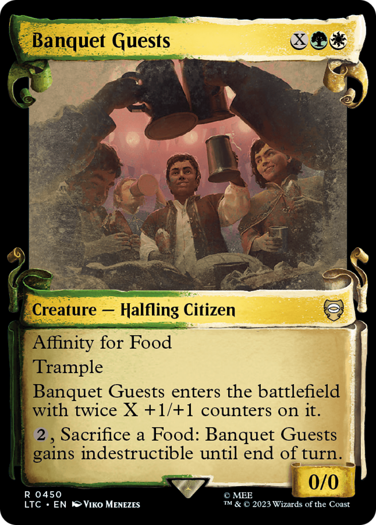 Banquet Guests (0450) (Showcase) - Silver Foil