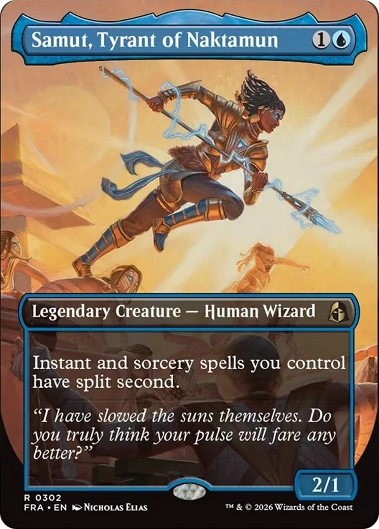 Samut, Tyrant of Naktamun (0302) (Borderless) (FRA) - Foil