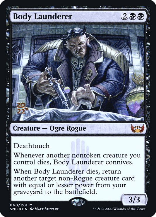 Body Launderer (068) (Prerelease) (PSNC) - Foil