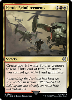 Heroic Reinforcements (0746) - Surge Foil