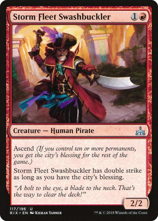Storm Fleet Swashbuckler - Foil