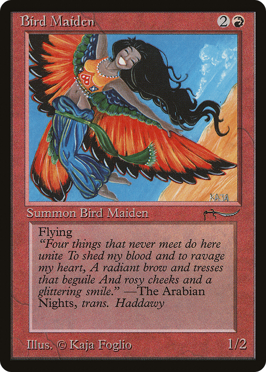 Bird Maiden (Light Mana Symbol)