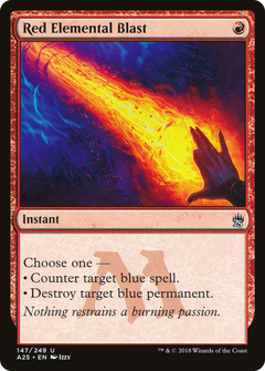 Red Elemental Blast - Foil