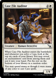 Case File Auditor (Dark Blue Energy) - Foil