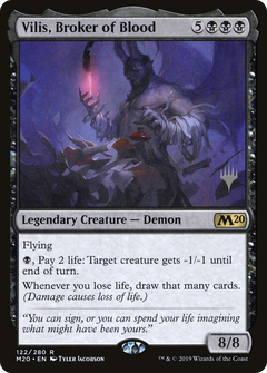 Vilis, Broker of Blood (122) (Promo Pack) - Foil