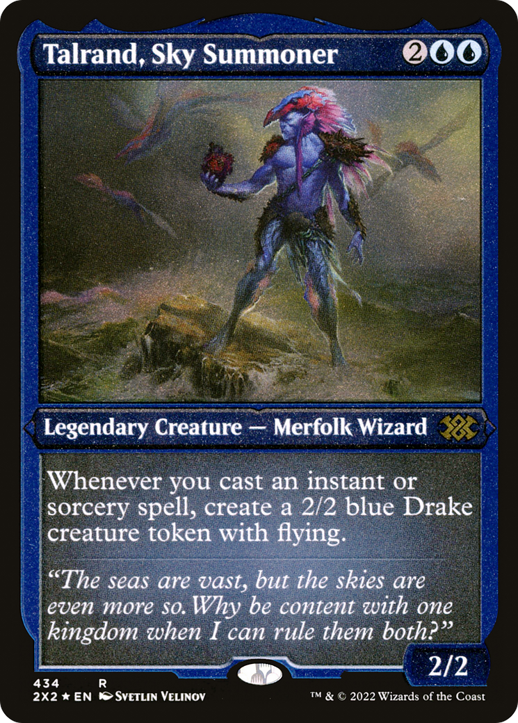 Talrand, Sky Summoner - Foil Etched