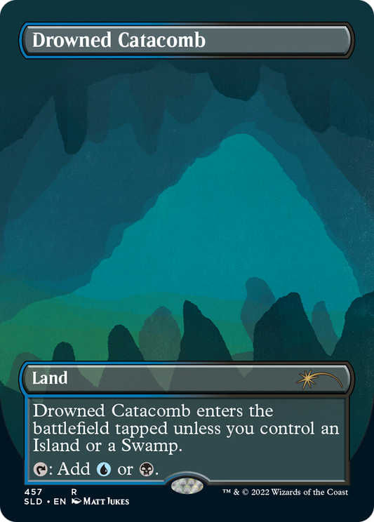 Drowned Catacomb (457) (Borderless) - Foil