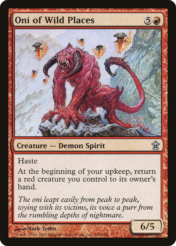 Oni of Wild Places - Foil
