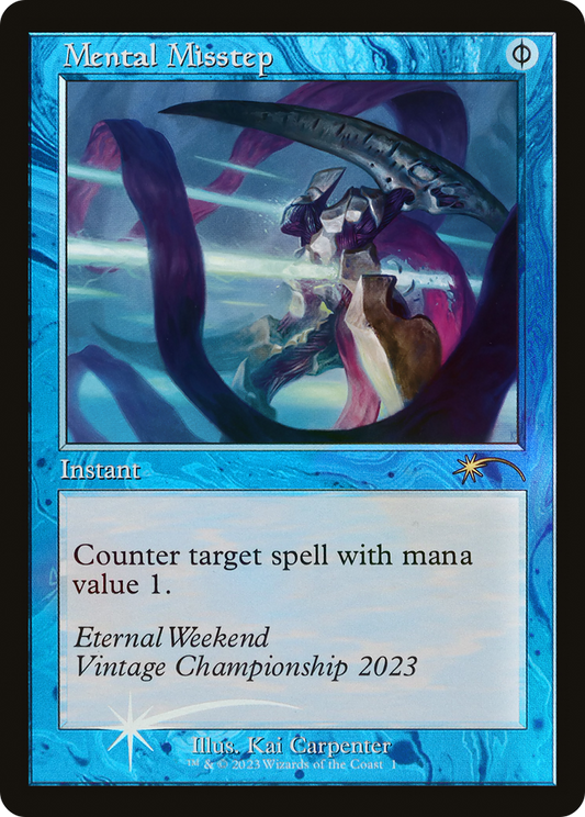 Mental Misstep (0001) (Retro Frame) - Foil