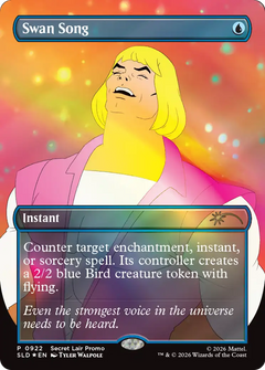 Swan Song (0922) (Borderless) (SLD) - Foil