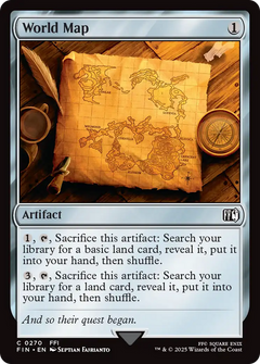 World Map - Foil
