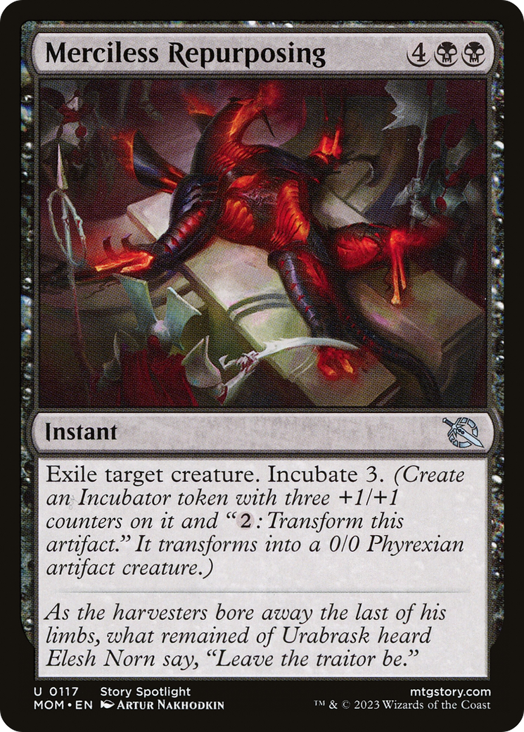 Merciless Repurposing - Foil