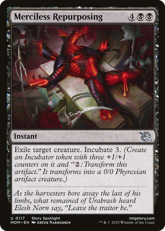 Merciless Repurposing - Foil