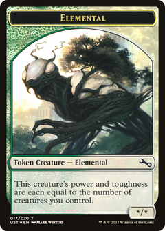 Elemental Token (017) (TUST) - Foil