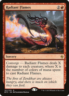 Radiant Flames - Foil