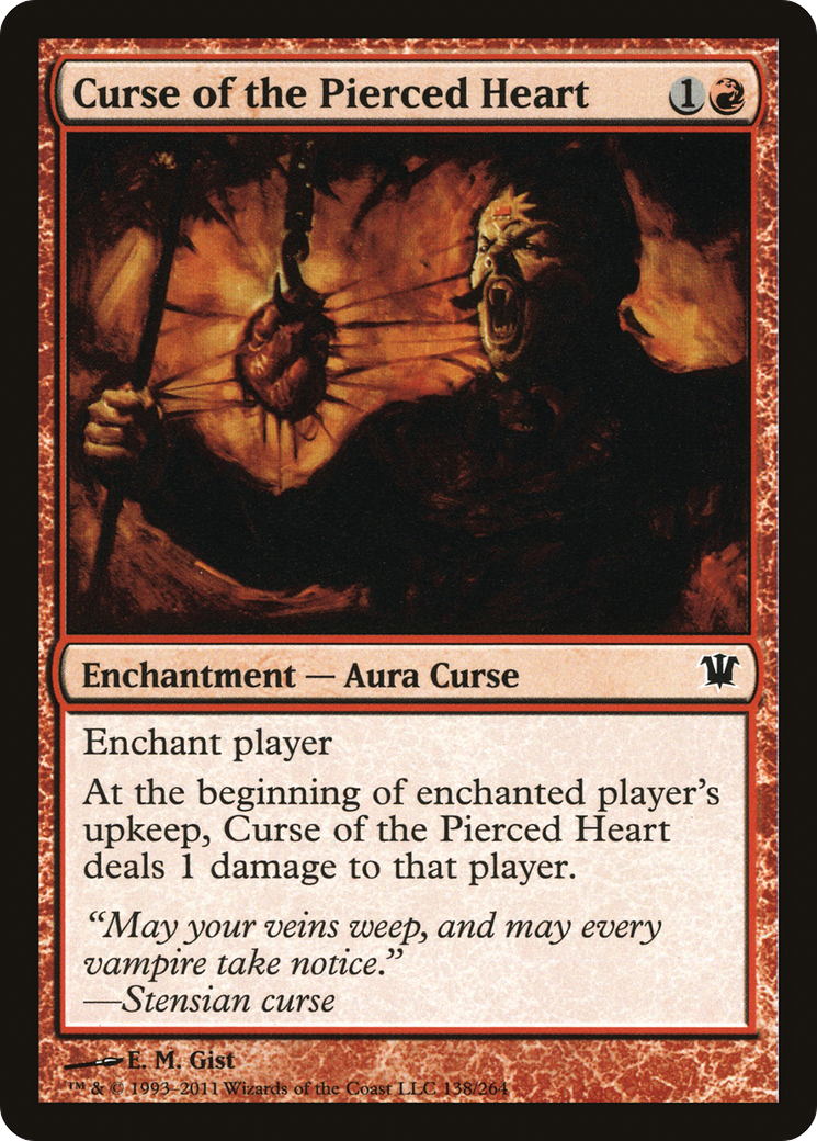 Curse of the Pierced Heart - Foil