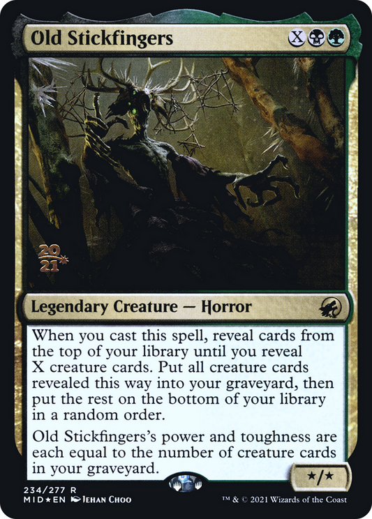 Old Stickfingers (234) (Prerelease) - Foil