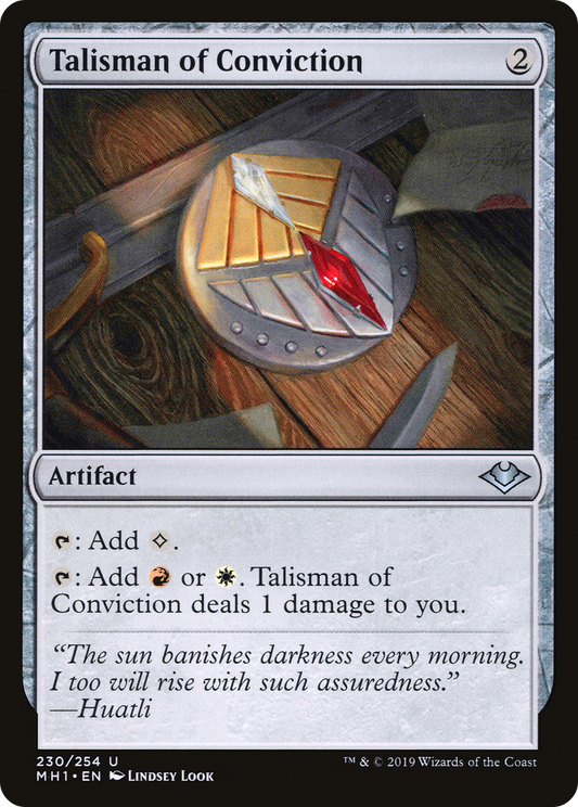 Talisman of Conviction - Foil