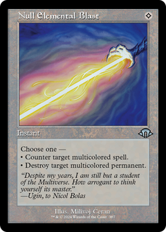 Null Elemental Blast (0387) (Retro Frame)