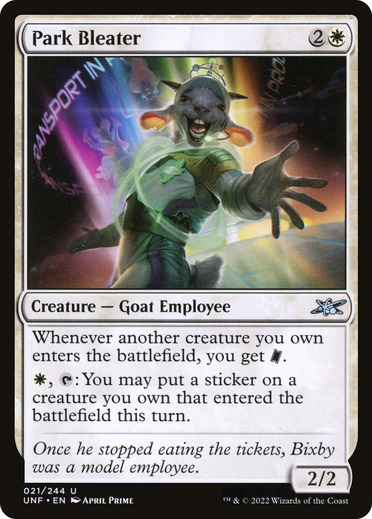 Park Bleater - Foil