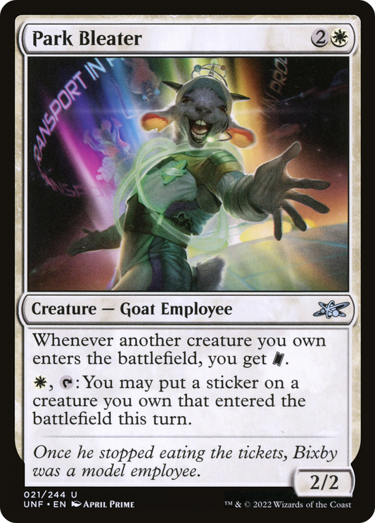 Park Bleater - Foil