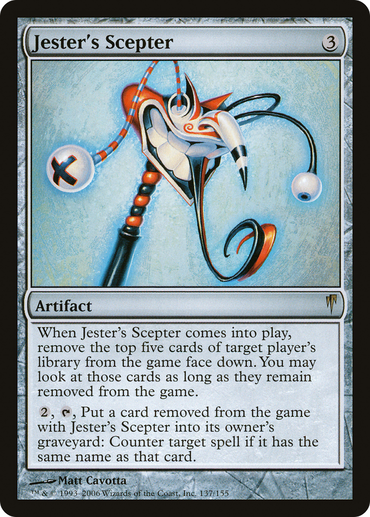 Jester's Scepter - Foil