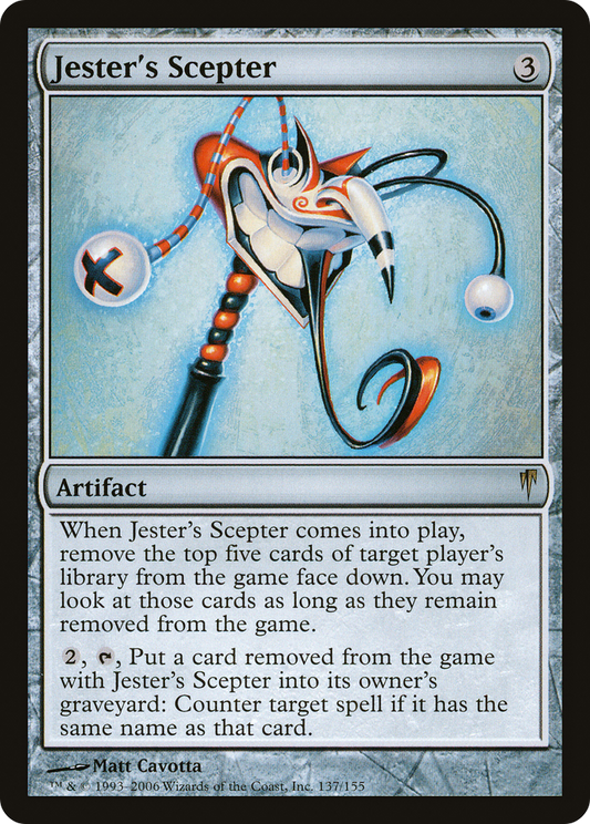 Jester's Scepter - Foil
