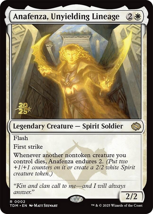 Anafenza, Unyielding Lineage (0002) (Prerelease) (PTDM) - Foil