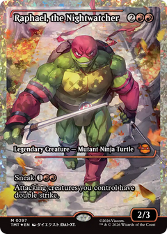 Raphael, the Nightwatcher (0297) (Showcase) (TMT) - Fracture Foil