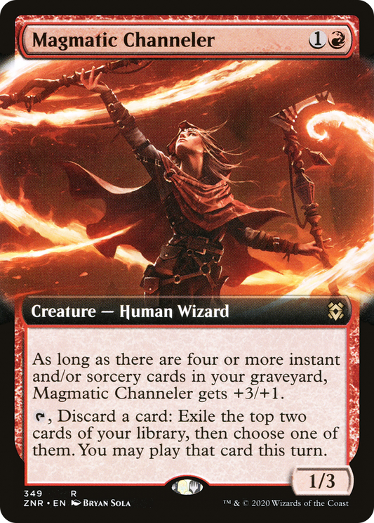 Magmatic Channeler (349) (Extended Art) - Foil