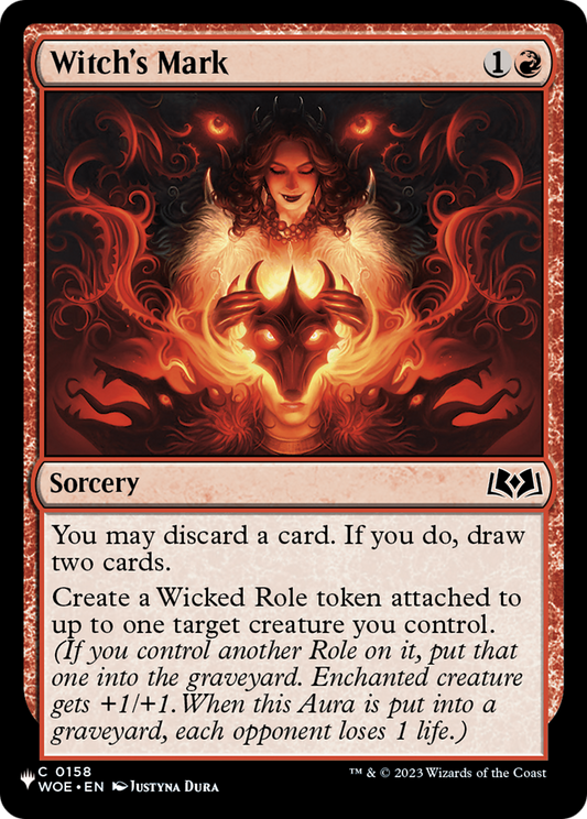 Witch's Mark (0158) (PLST)
