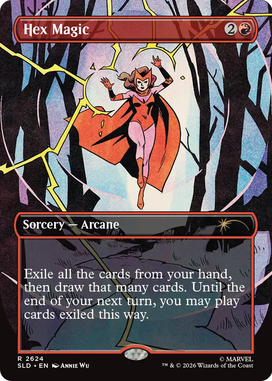Hex Magic (2624) (Borderless) (SLD) - Foil