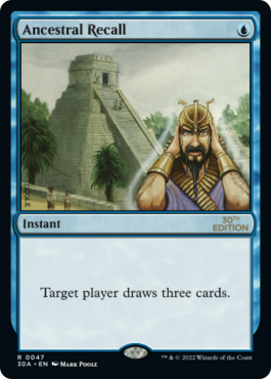 Ancestral Recall (Modern Frame)